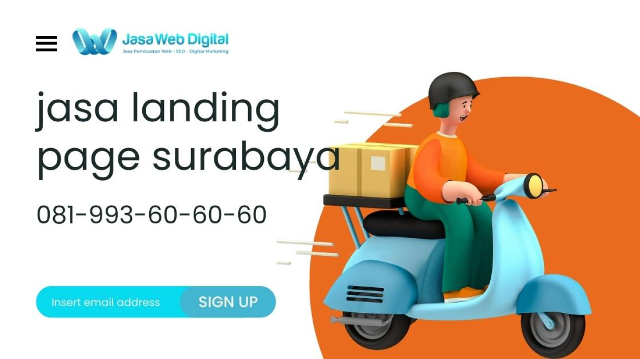 Jasa Pembuatan Landing Page di Surabaya